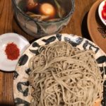 古窯庵のつけ蕎麦