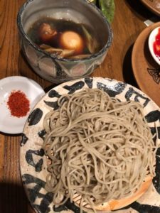 古窯庵のつけ蕎麦