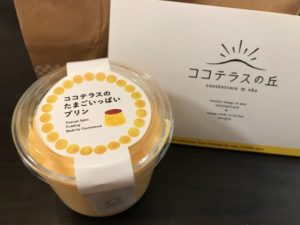 ココテラスのたまごいっぱいプリン